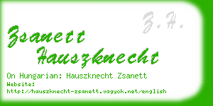 zsanett hauszknecht business card